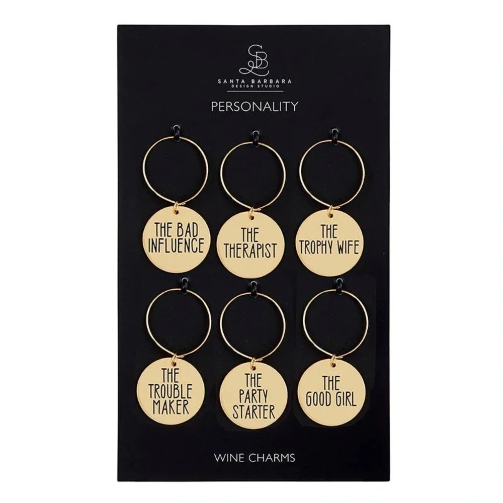 Santa Barbara Design Studio Wine Charms